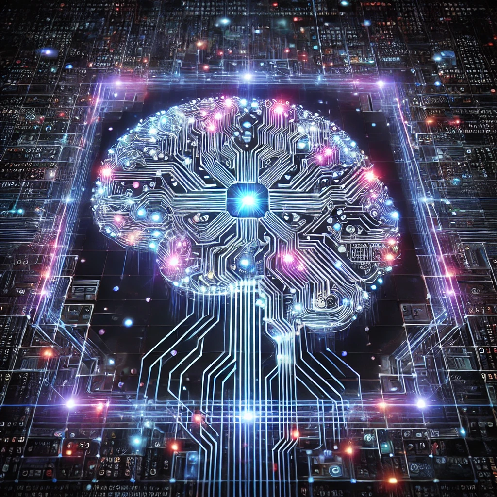 image of what chatGPT thinks AI looks like